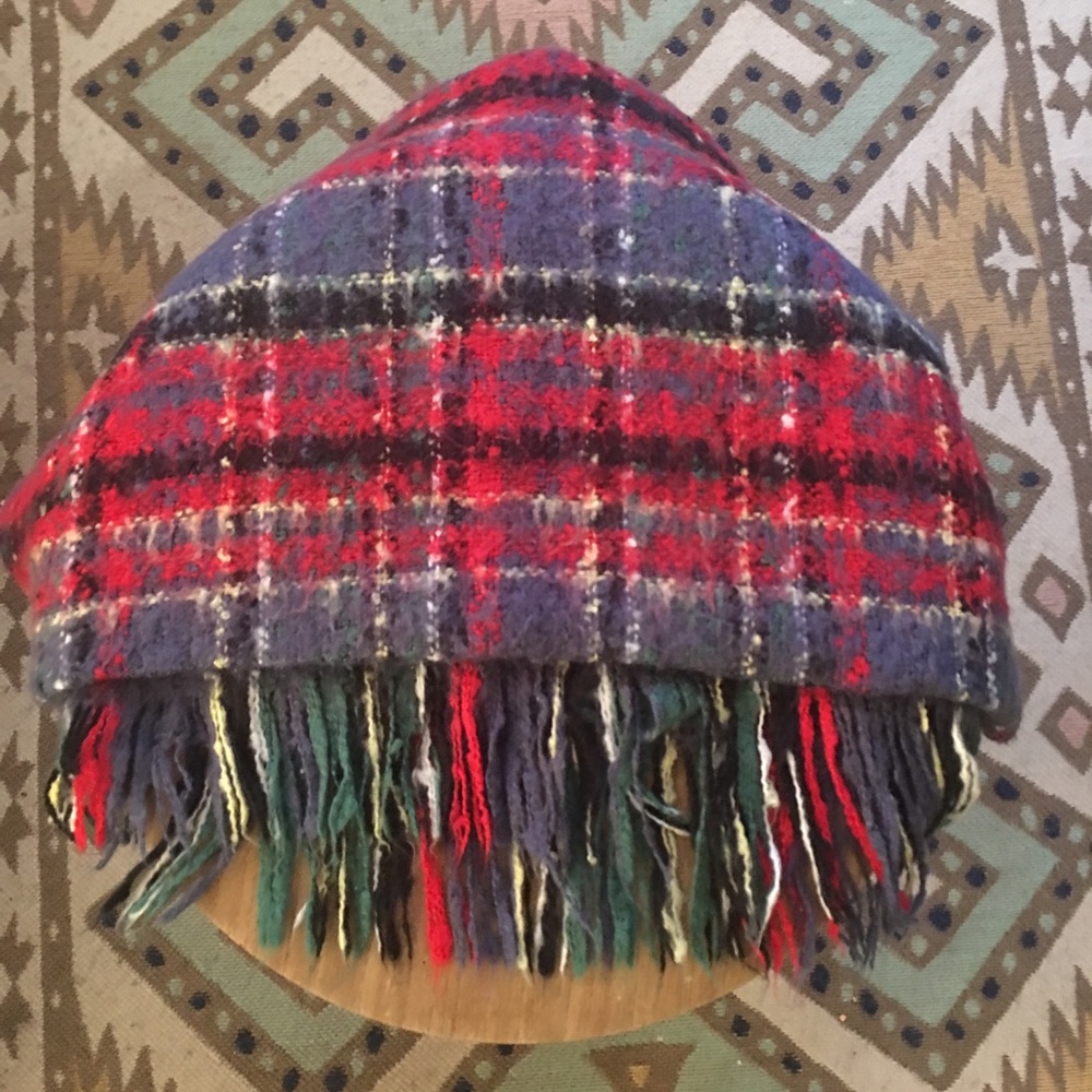Oversized winter scarf